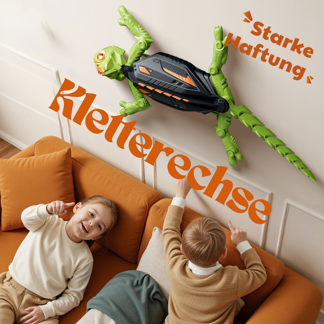 Ferngesteuerte Kletterechse mit LED-Licht