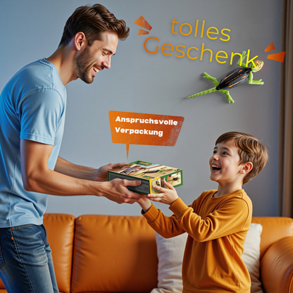 Ferngesteuerte Kletterechse mit LED-Licht