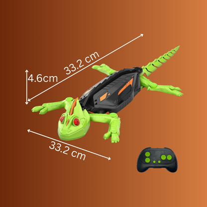 Ferngesteuerte Kletterechse mit LED-Licht