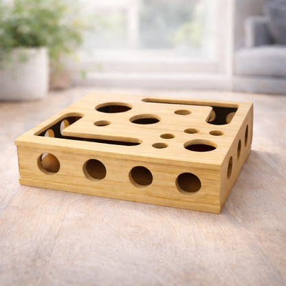 MiauTüftler – Spiel & Kratzbox